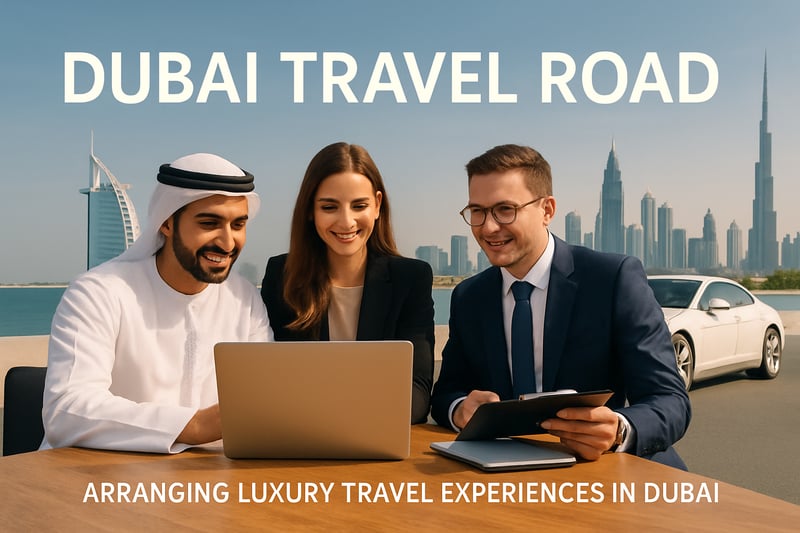 Dubai Travel Road team arranging luxury travel experiences in Dubai